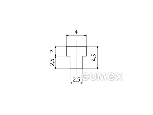 SILIKONPROFILE T-FORM